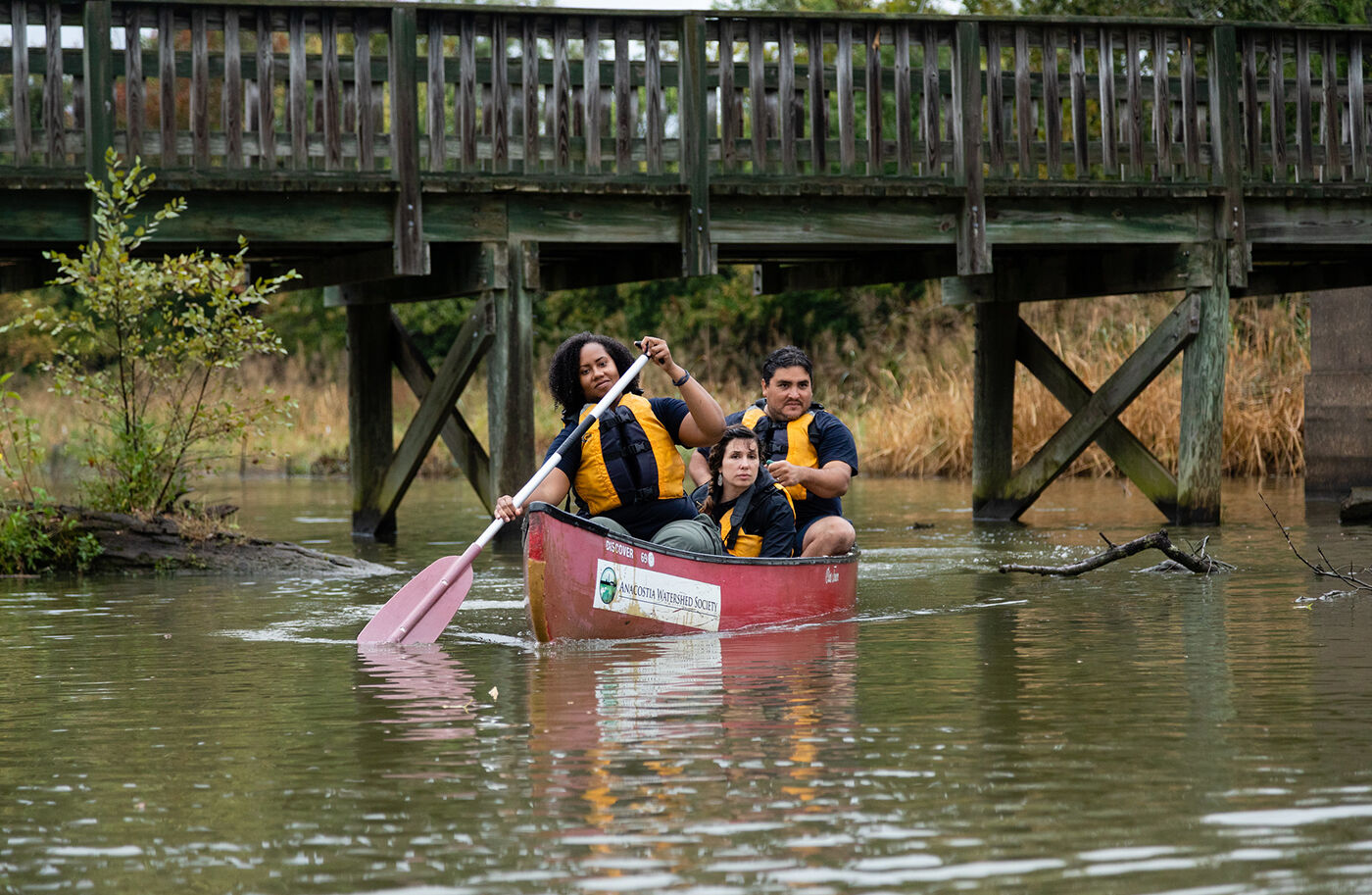 Anacostia paddlers